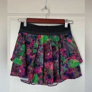 Lululemon Floral Tennis Skirt/Skort